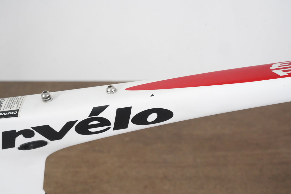51cm Cervelo P3 Carbon Aero Rim Brake TT Triathlon Frameset