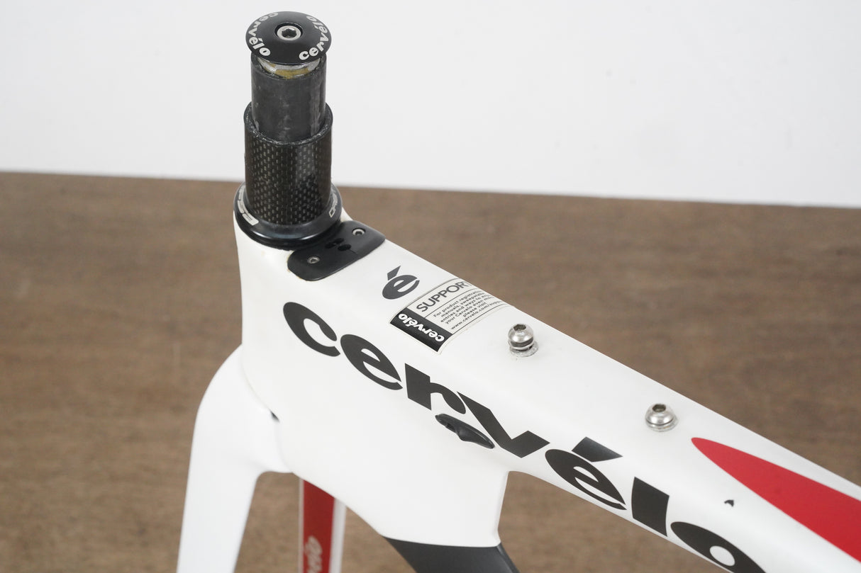 51cm Cervelo P3 Carbon Aero Rim Brake TT Triathlon Frameset