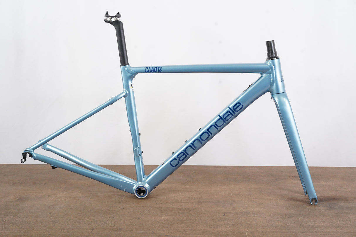 48cm Cannondale CAAD13 LTD Glacier Blue Alloy Rim Brake Road Frameset CAAD 13