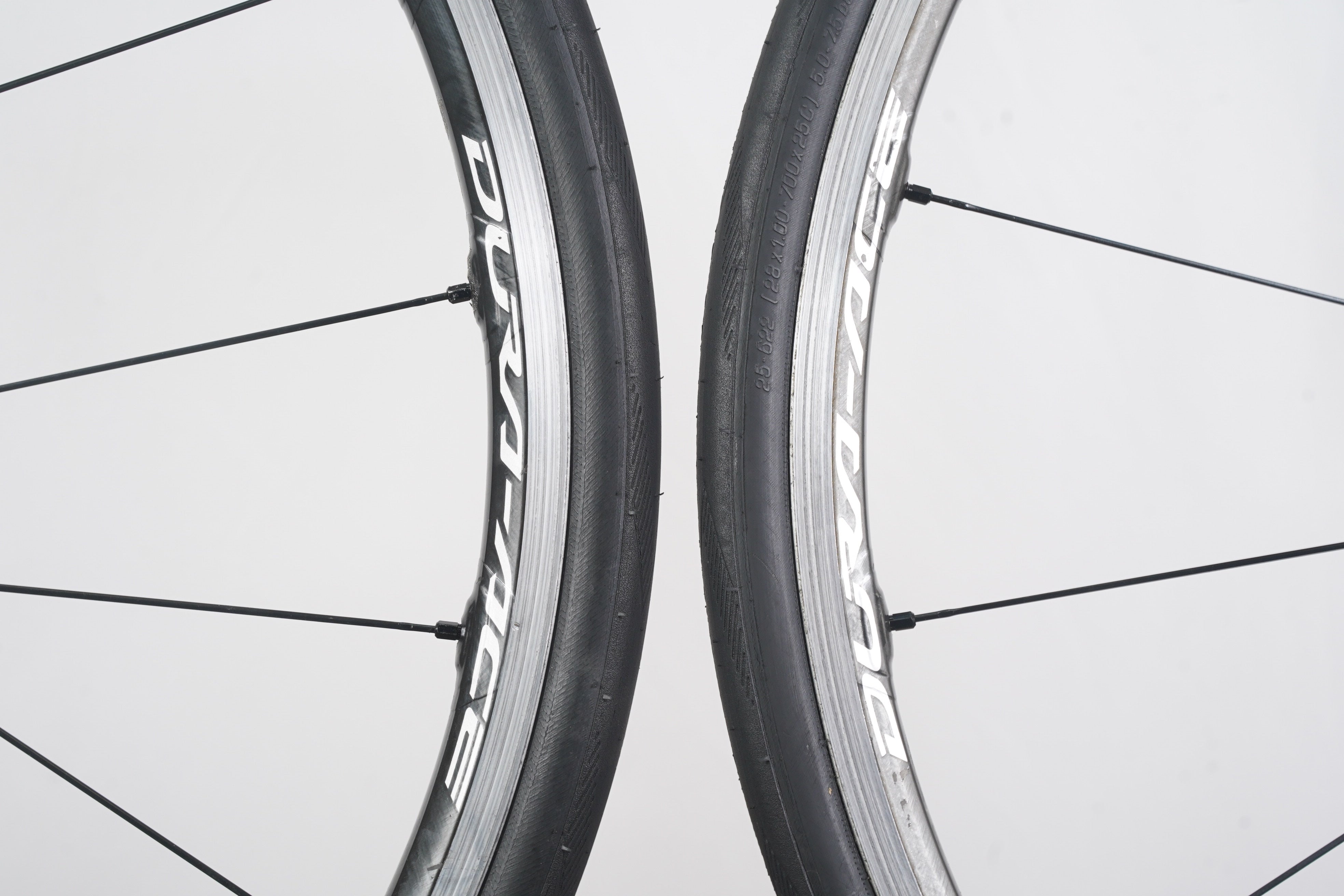 Shimano Dura-Ace WH-9000 C24 Carbon Clincher Rim Brake Wheelset 11