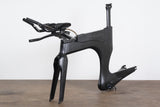 54cm Ventum One Carbon Aero TT Triathlon Rim Brake Frameset + Handlebar