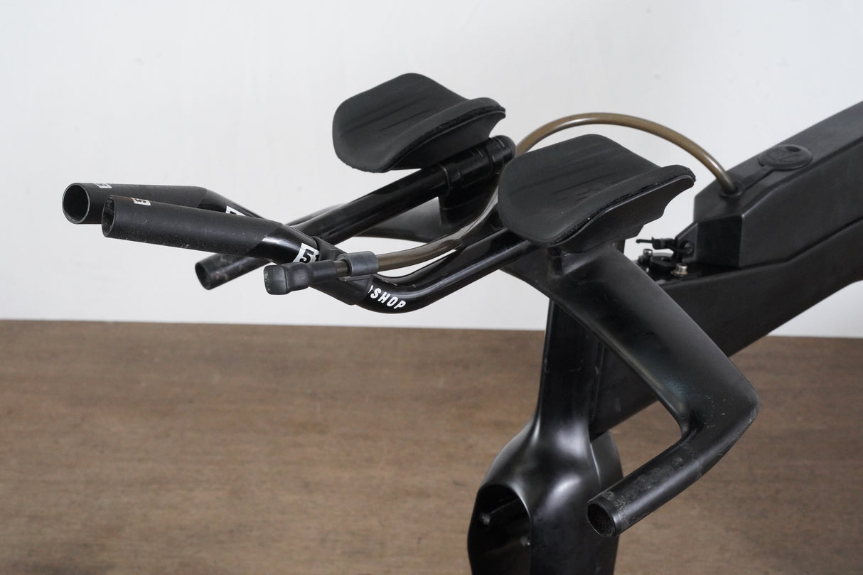 54cm Ventum One Carbon Aero TT Triathlon Rim Brake Frameset + Handlebar