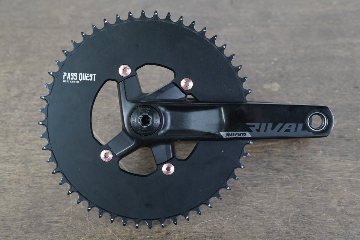 165mm 52T DUB SRAM Rival AXS D1 12 Speed Quarq Spindle Power Meter Crankset