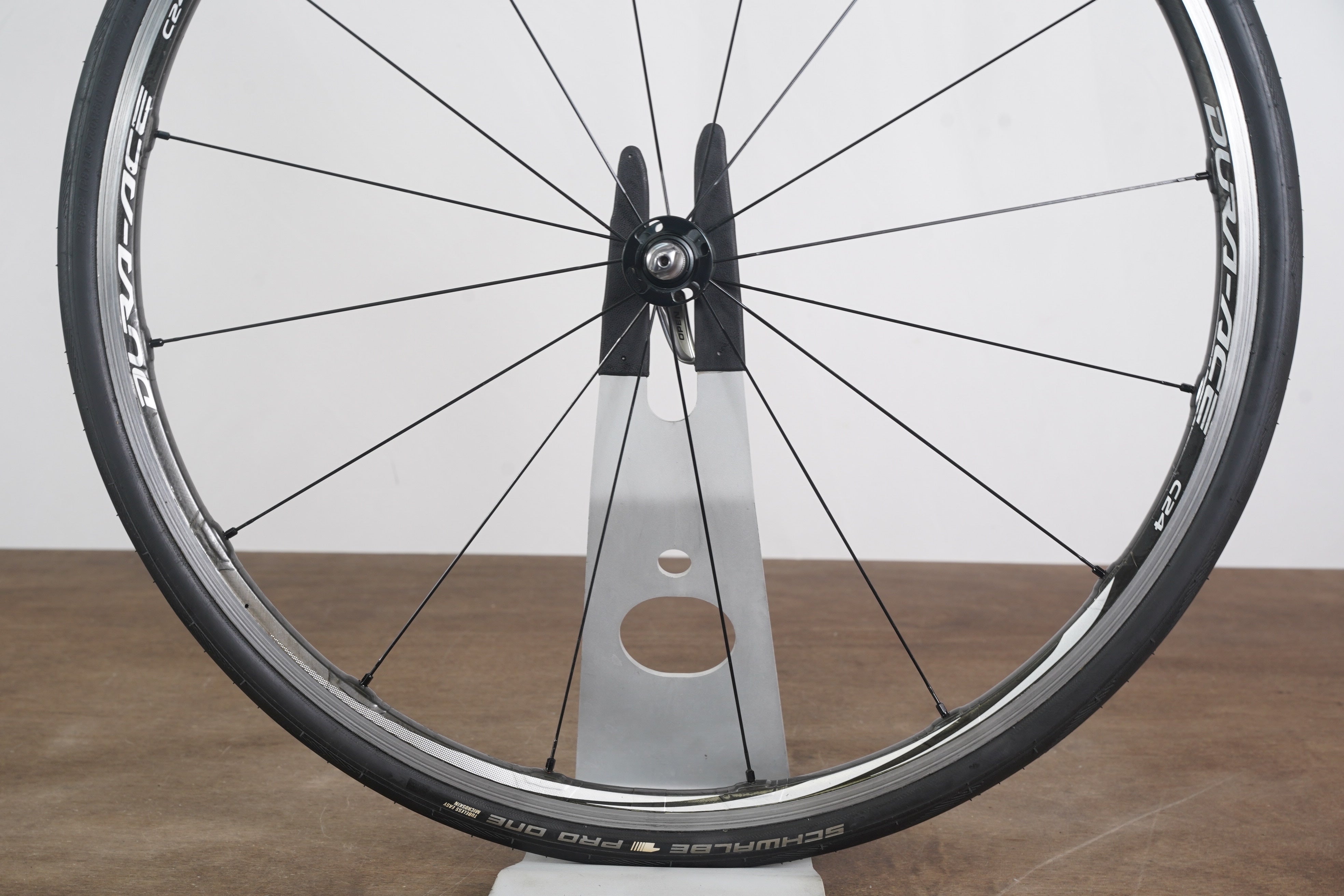 Shimano Dura-Ace WH-9000 C24 Carbon Clincher Rim Brake Wheelset 11