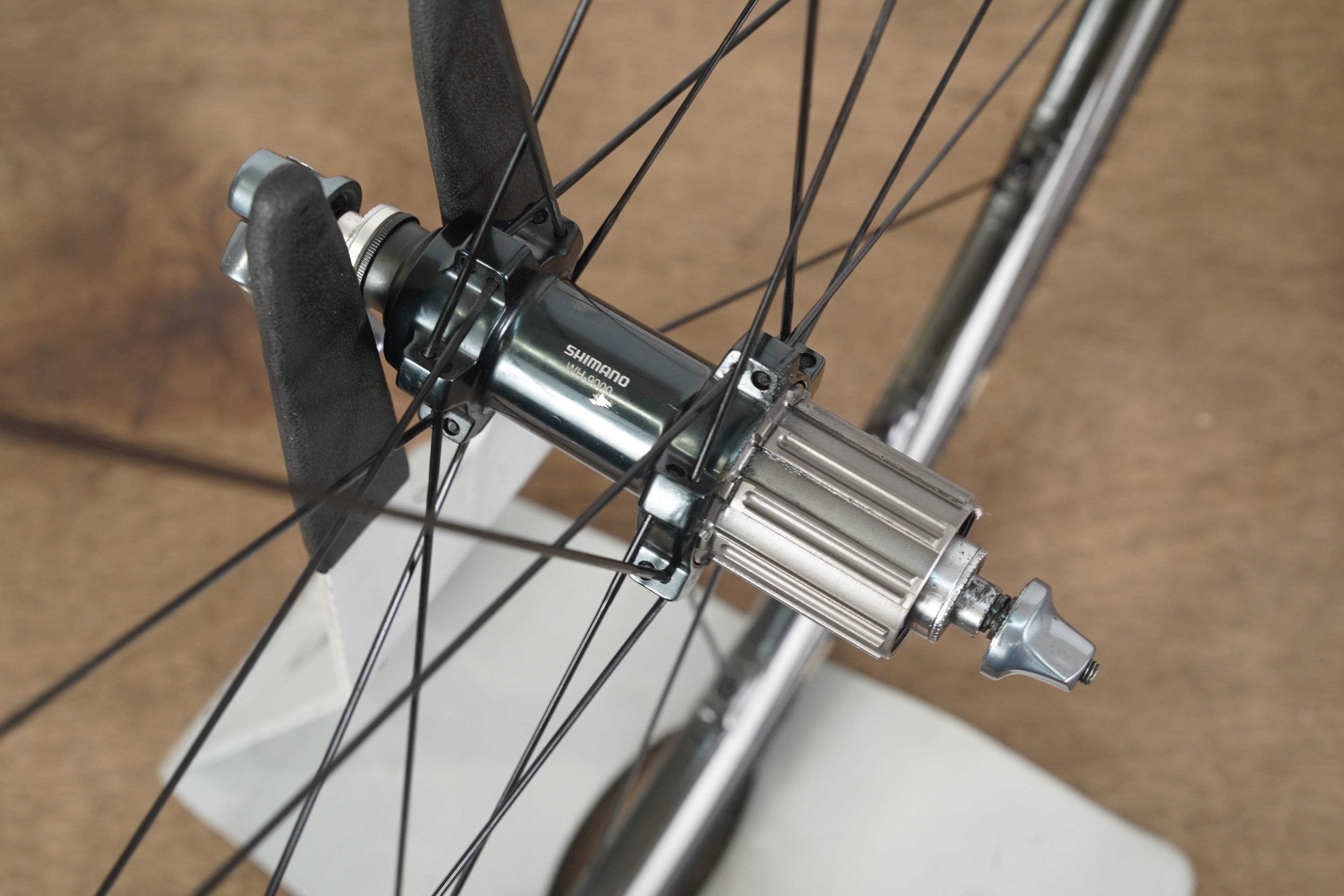 Shimano Dura-Ace WH-9000 C24 Carbon Clincher Rim Brake Wheelset 11