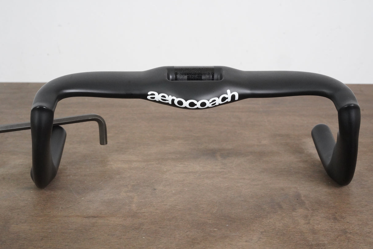 38cm AeroCoach Lann Carbon Track Handlebar 31.8mm