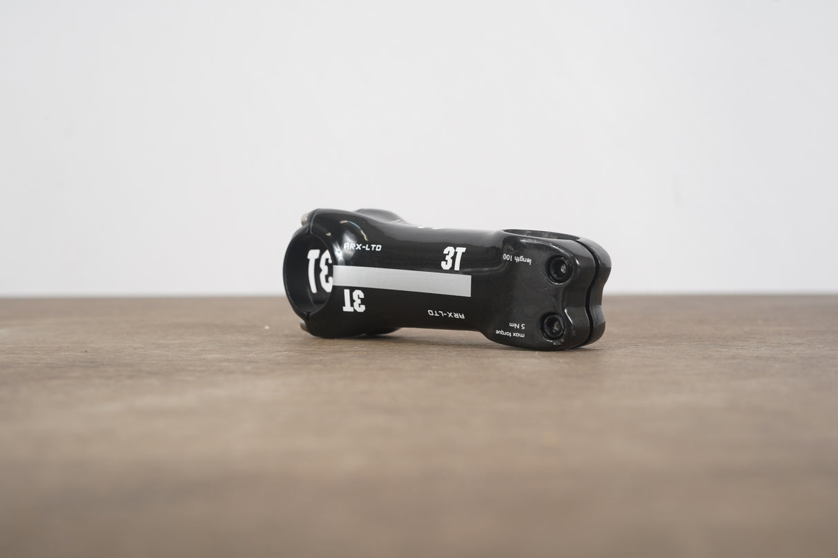 3T ARX LTD 100mm ±6 Degree Carbon Road Stem 112g 1 1/8" 31.8mm