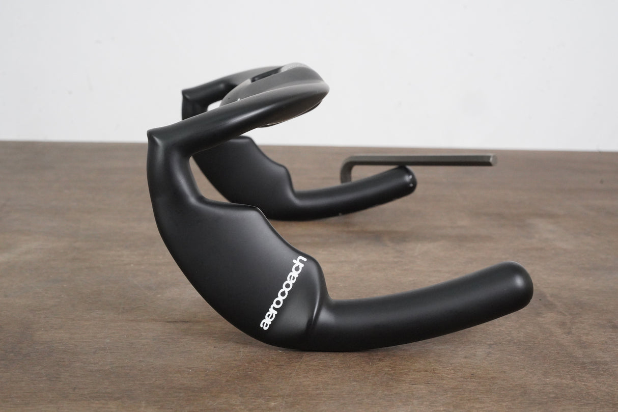 38cm AeroCoach Lann Carbon Track Handlebar 31.8mm