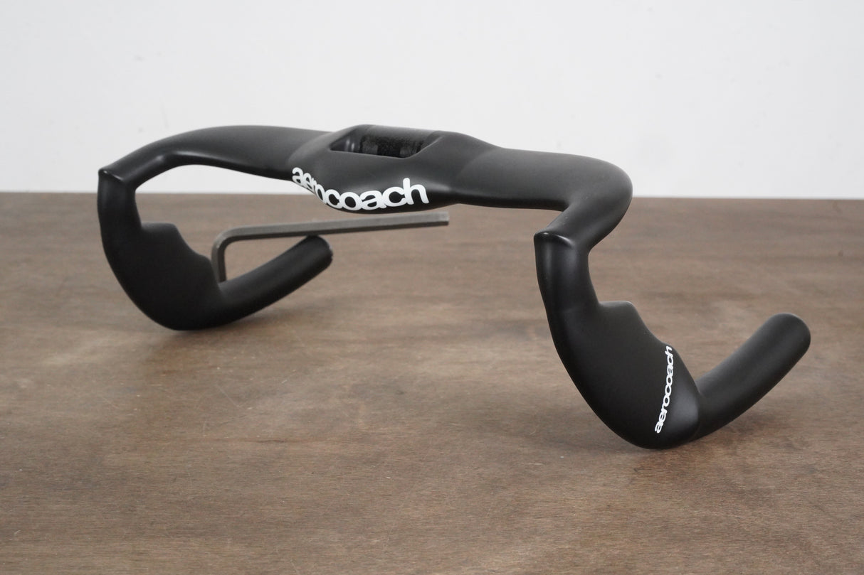 38cm AeroCoach Lann Carbon Track Handlebar 31.8mm