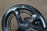 172.5mm 53/39T Shimano Dura-Ace FC-R9100 11 Speed Crankset 9100 634g