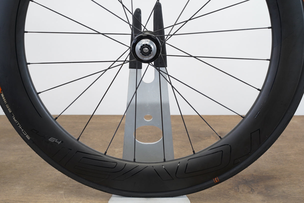 Roval CLX 64 Carbon Tubeless Clincher Disc Brake Wheelset Shimano/SRAM 11 Speed