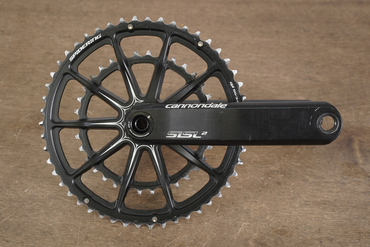 172.5mm 50/34T BB30 Cannondale SiSL2 Spidering Hollowgram Road Crankset