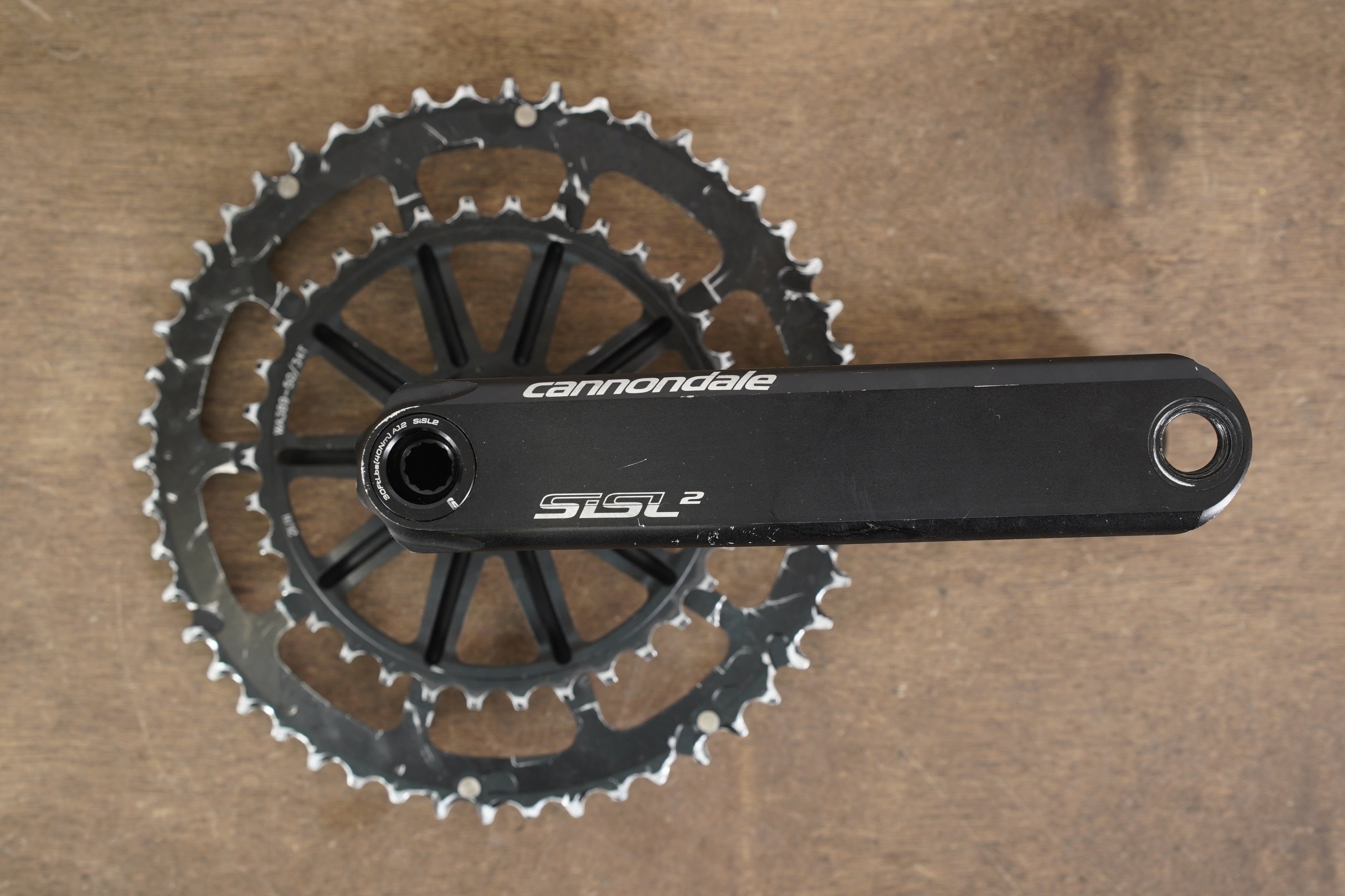 172.5mm 50/34T BB30 Cannondale SiSL2 Spidering Hollowgram