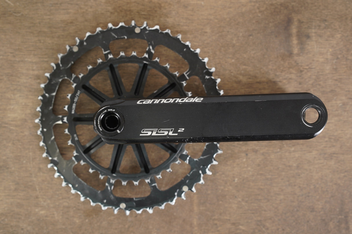 172.5mm 50/34T BB30 Cannondale SiSL2 Spidering Hollowgram Road Crankset