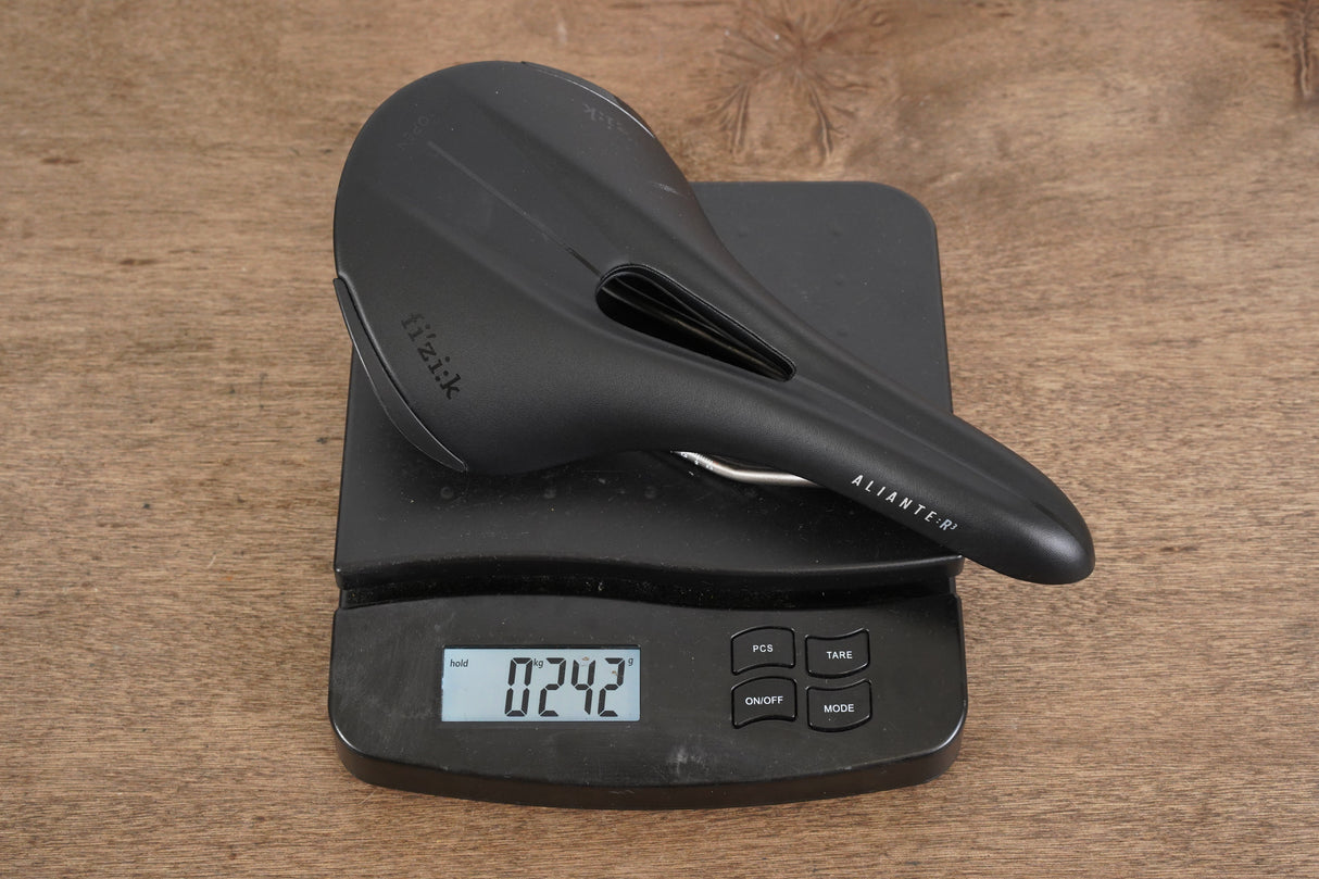 155mm Fizik Aliante R3 Open Kium Rail Road Saddle 242g