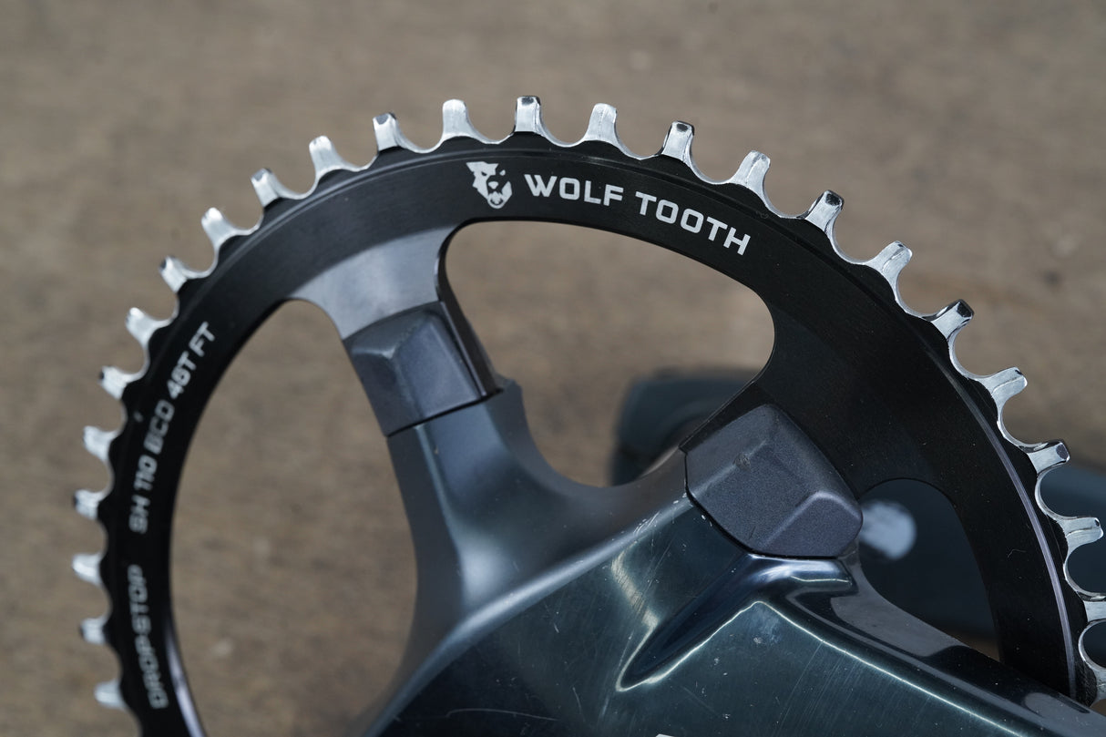 175mm 46T 1x Shimano Ultegra FC-R8000 Stages Power Meter Crankset 8000 661g