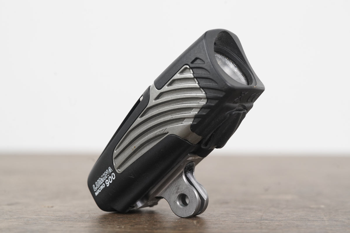NiteRider Lumina Micro 900 Rechargable White Front Light Cycling Road Gravel CX Bike