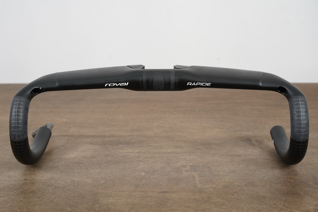 38cm Roval Rapide Carbon Aero Compact Road Handlebar 31.8mm