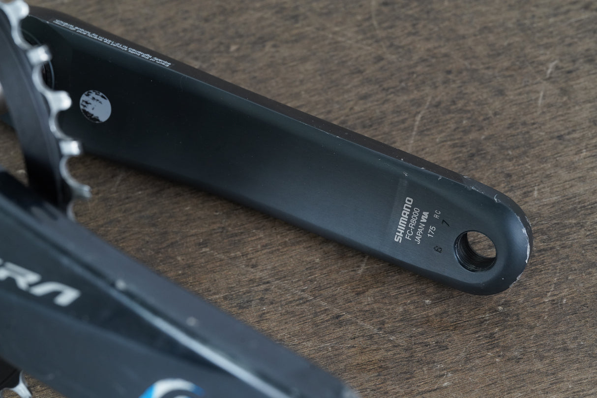 175mm 46T 1x Shimano Ultegra FC-R8000 Stages Power Meter Crankset 8000 661g