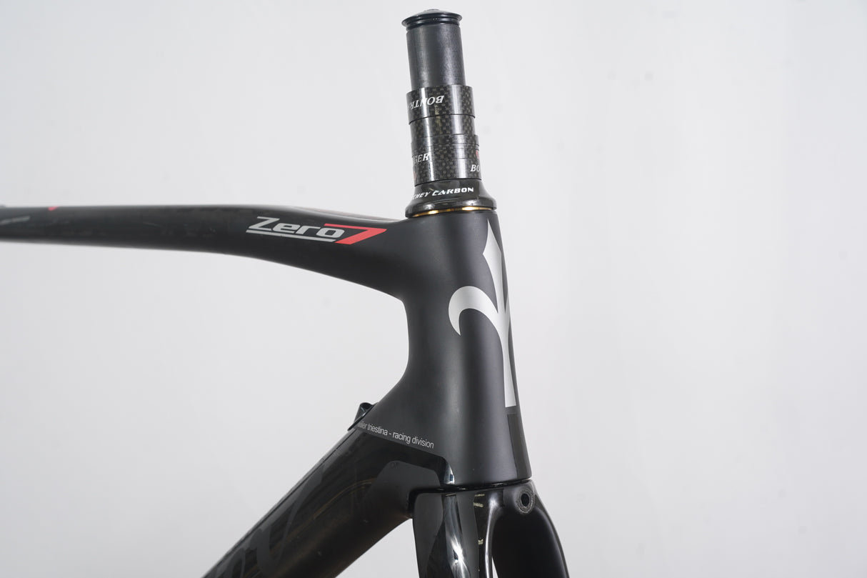 L (Large) Wilier Triestina Zero 7 Carbon Rim Brake Road Frameset Zero.7