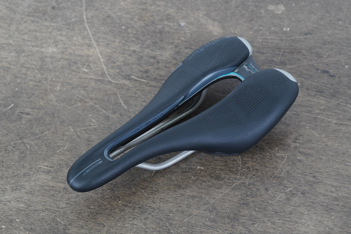 130mm Selle Italia SLR Boost Gravel Titanium 316 Rail Road Saddle 197g