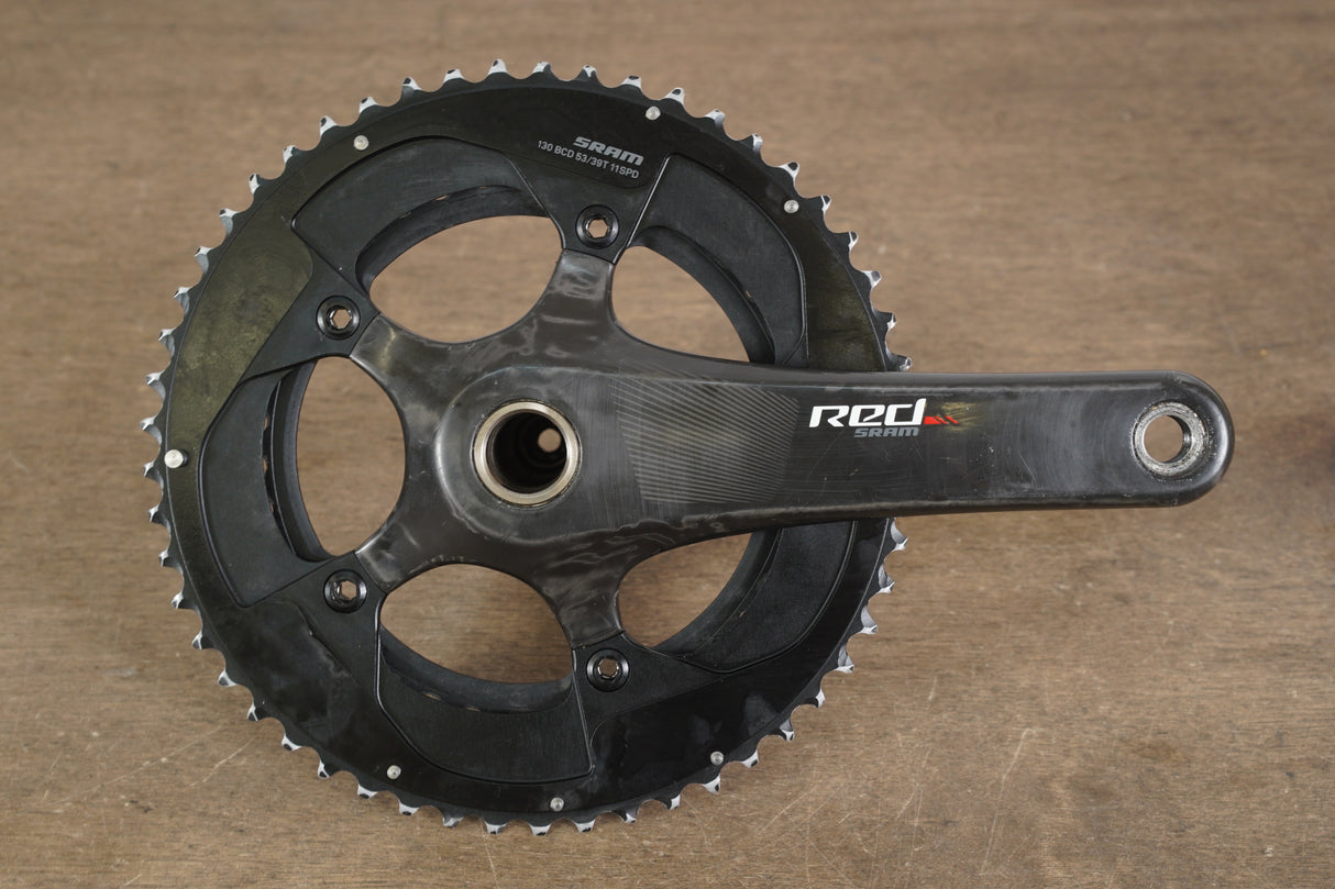 172.5mm 53/39T GXP SRAM Red 22 Carbon Crankset