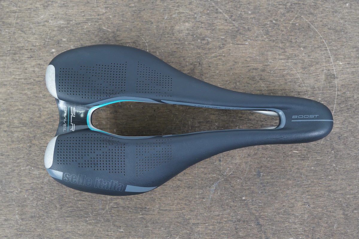 130mm Selle Italia SLR Boost Gravel Titanium 316 Rail Road Saddle 197g