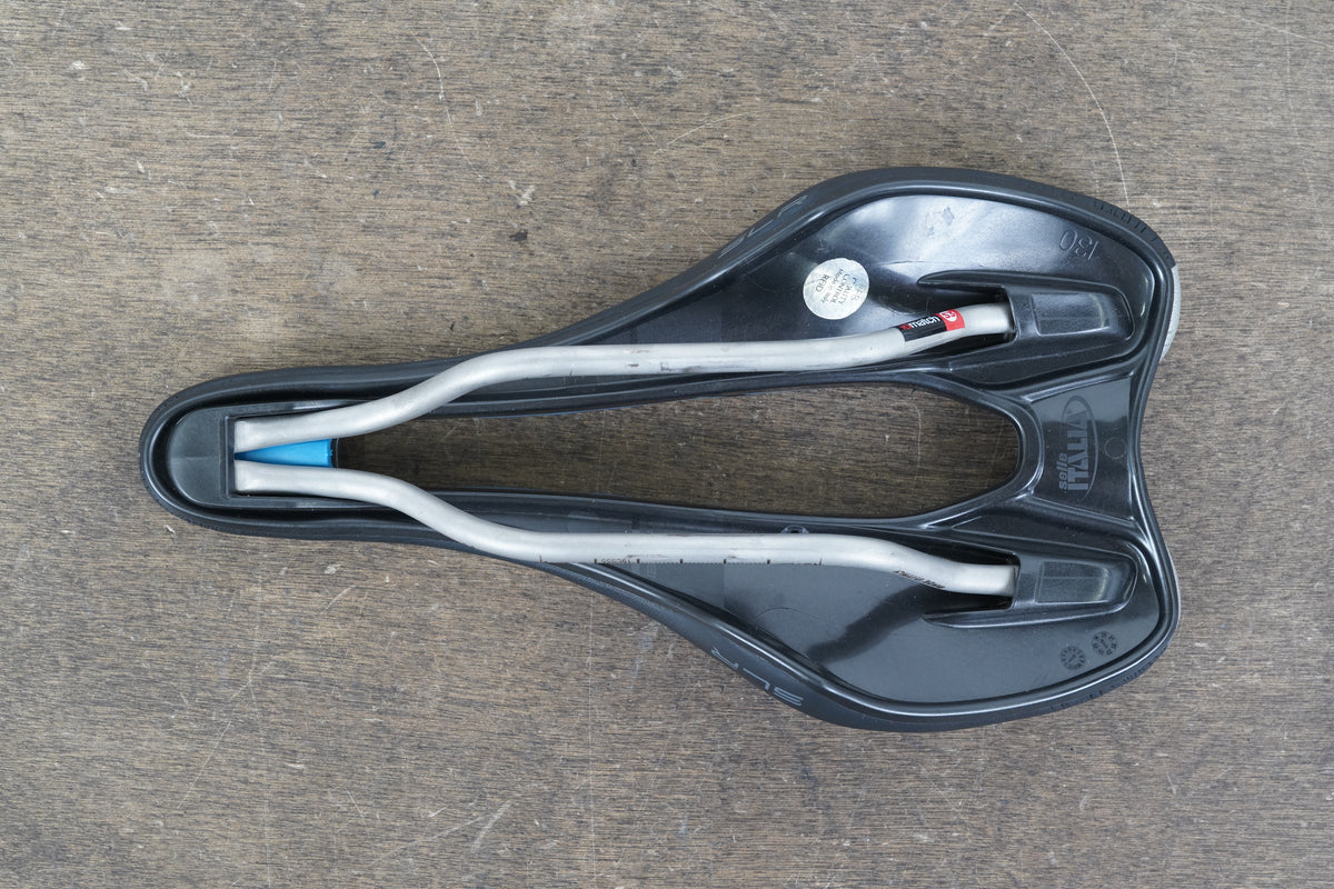 130mm Selle Italia SLR Boost Gravel Titanium 316 Rail Road Saddle 197g
