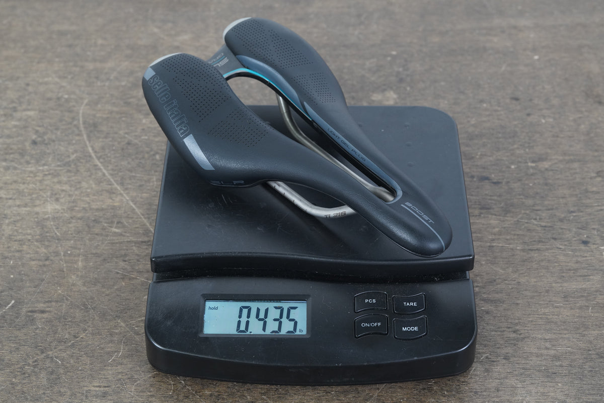 130mm Selle Italia SLR Boost Gravel Titanium 316 Rail Road Saddle 197g