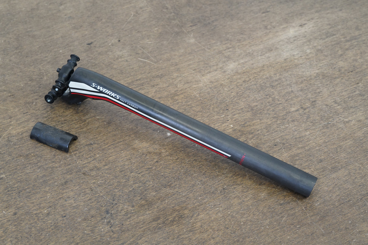 27.2mm Specialized S-WORKS FACT Carbon Setback Road Seatpost 188g