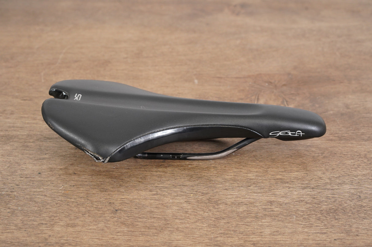 143mm Selle Royal Seta Steel Rail Road Saddle 315g