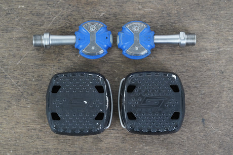 Speedplay Zero Stainless Steel Clipless Road Pedals + Flat Covers 357g