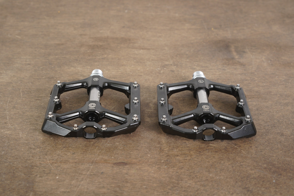 CXWXC Alloy Flat Platform Road MTB Platform Pedals 394g