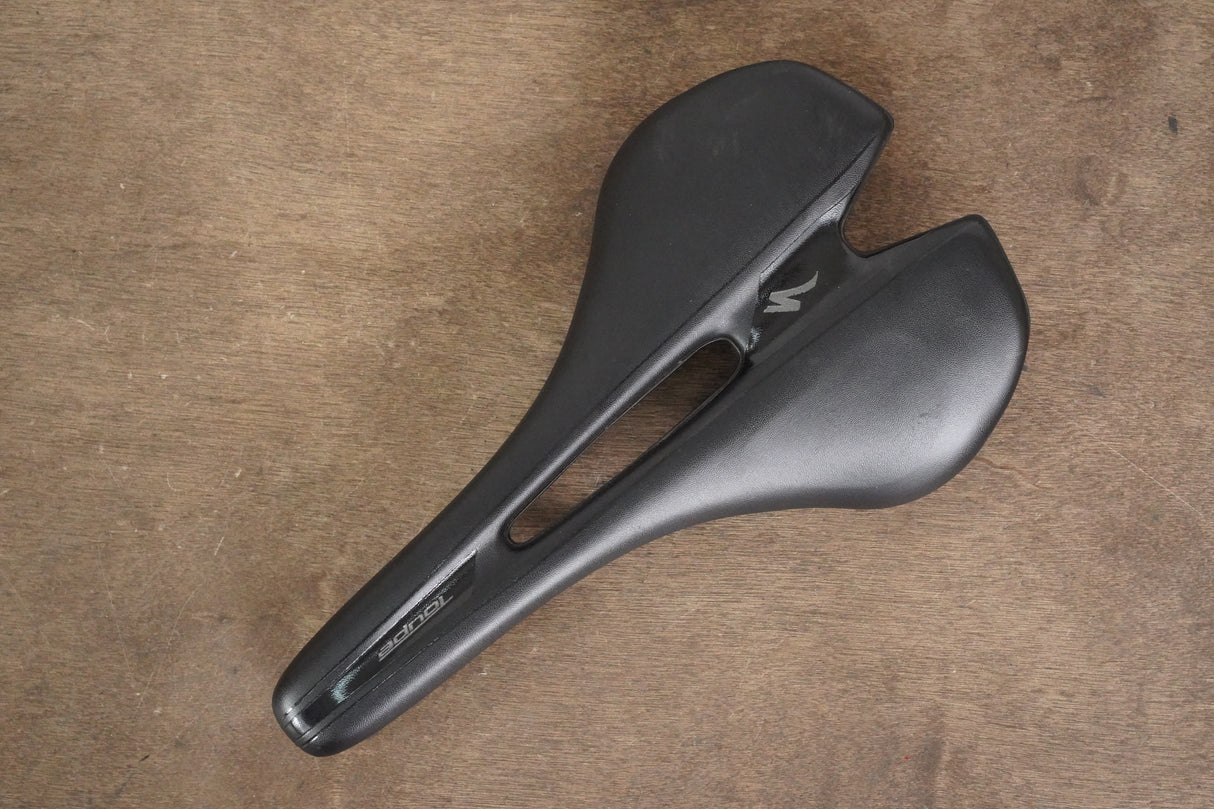 *Damaged* 155mm Specialized Toupe Expert Titanium Rail Road Saddle 236g