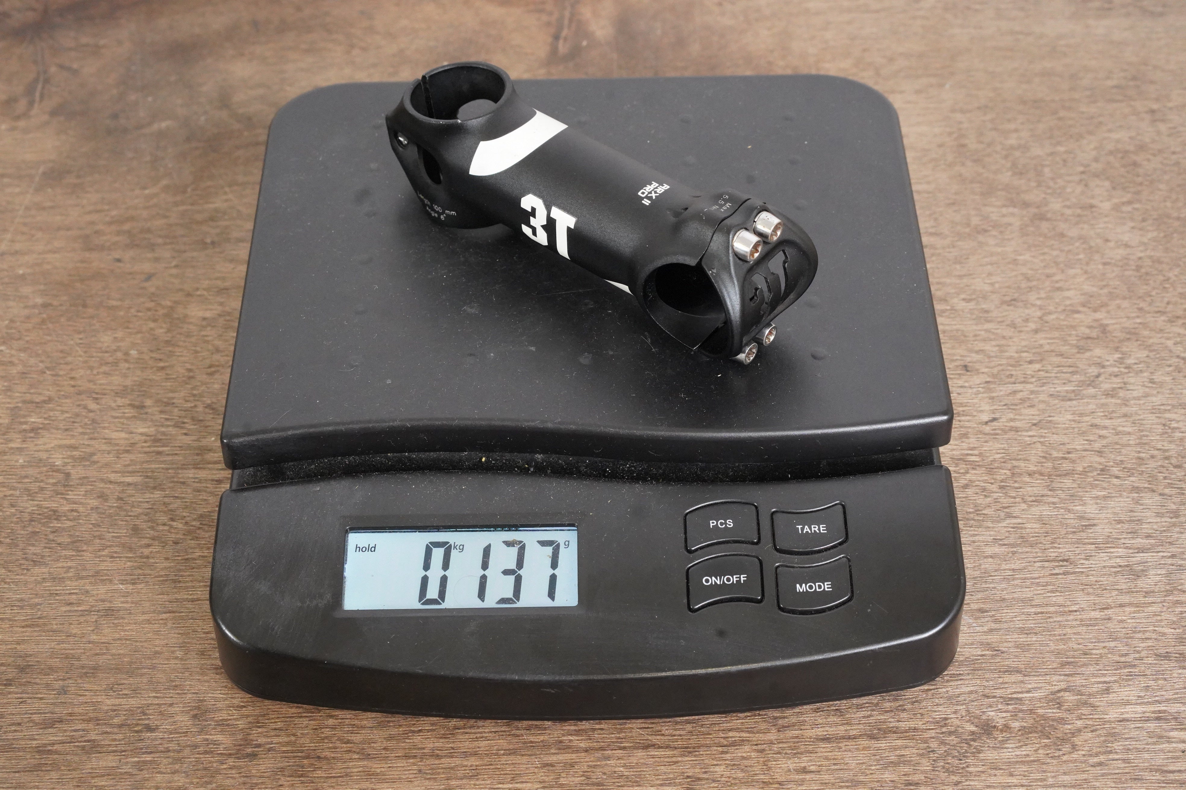 3T ARX II Pro 100mm ±6 Degree Alloy Road Stem 137g 1 1/8