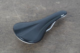 142mm (Shallow) Fabric Scoop Cr-Mo Rail Road Saddle 266g