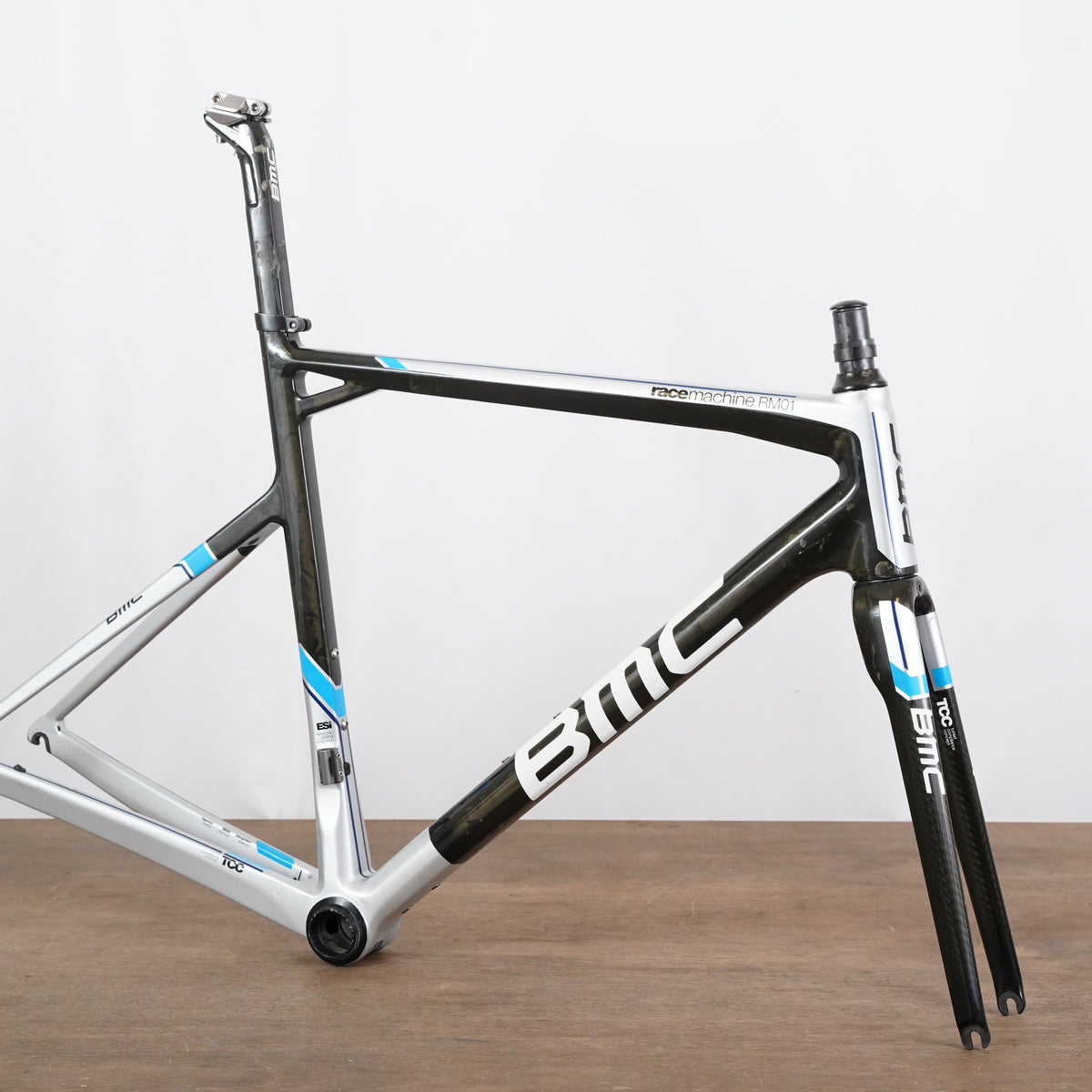 53cm BMC RaceMachine RM01 Carbon Rim Brake Road Frameset RM 01 ...