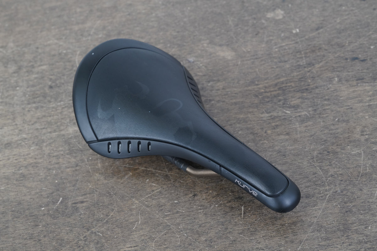 143mm Fizik Kurve Bull Soft Alloy Rail Road Saddle 229g