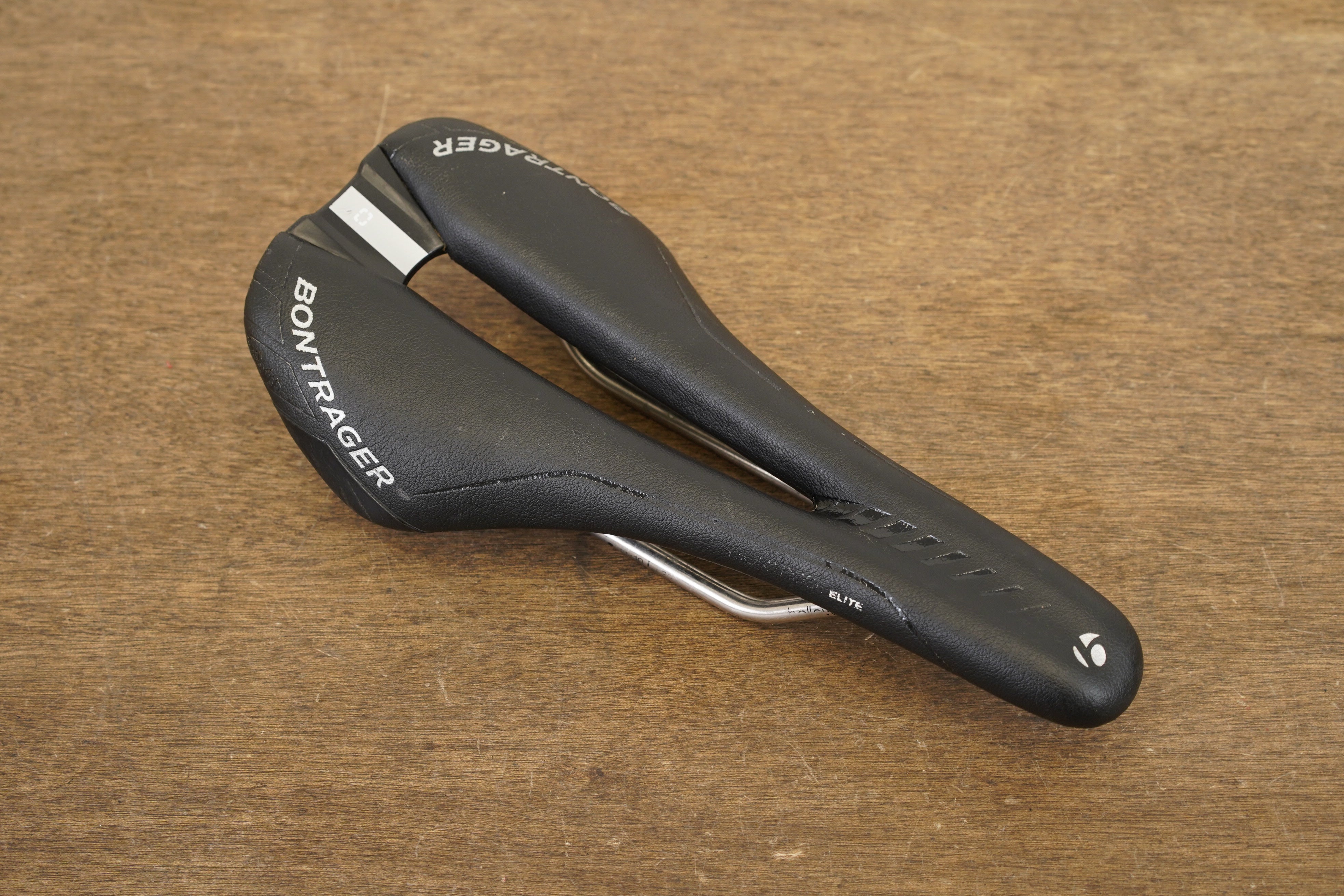 128mm Bontrager Montrose Elite Titanium Rail Road Saddle 205g