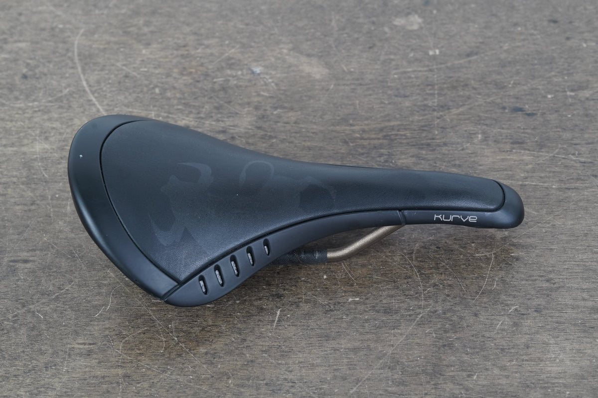 143mm Fizik Kurve Bull Soft Alloy Rail Road Saddle 229g