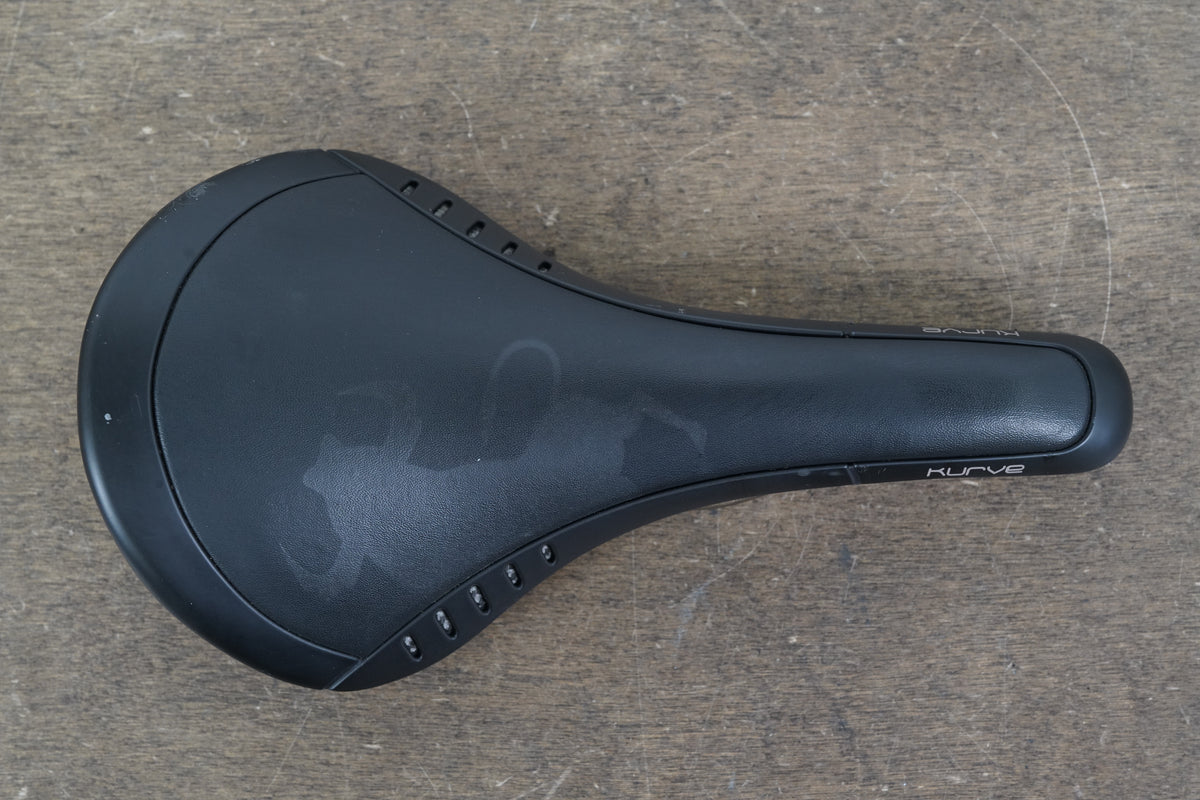 143mm Fizik Kurve Bull Soft Alloy Rail Road Saddle 229g