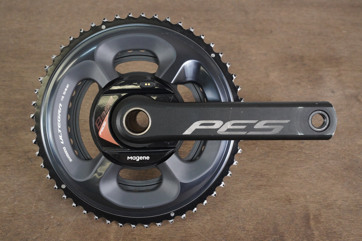 172.5mm 52/36T 24mm Magene PES P505 Base Gen 1 Power Meter Road Crankset