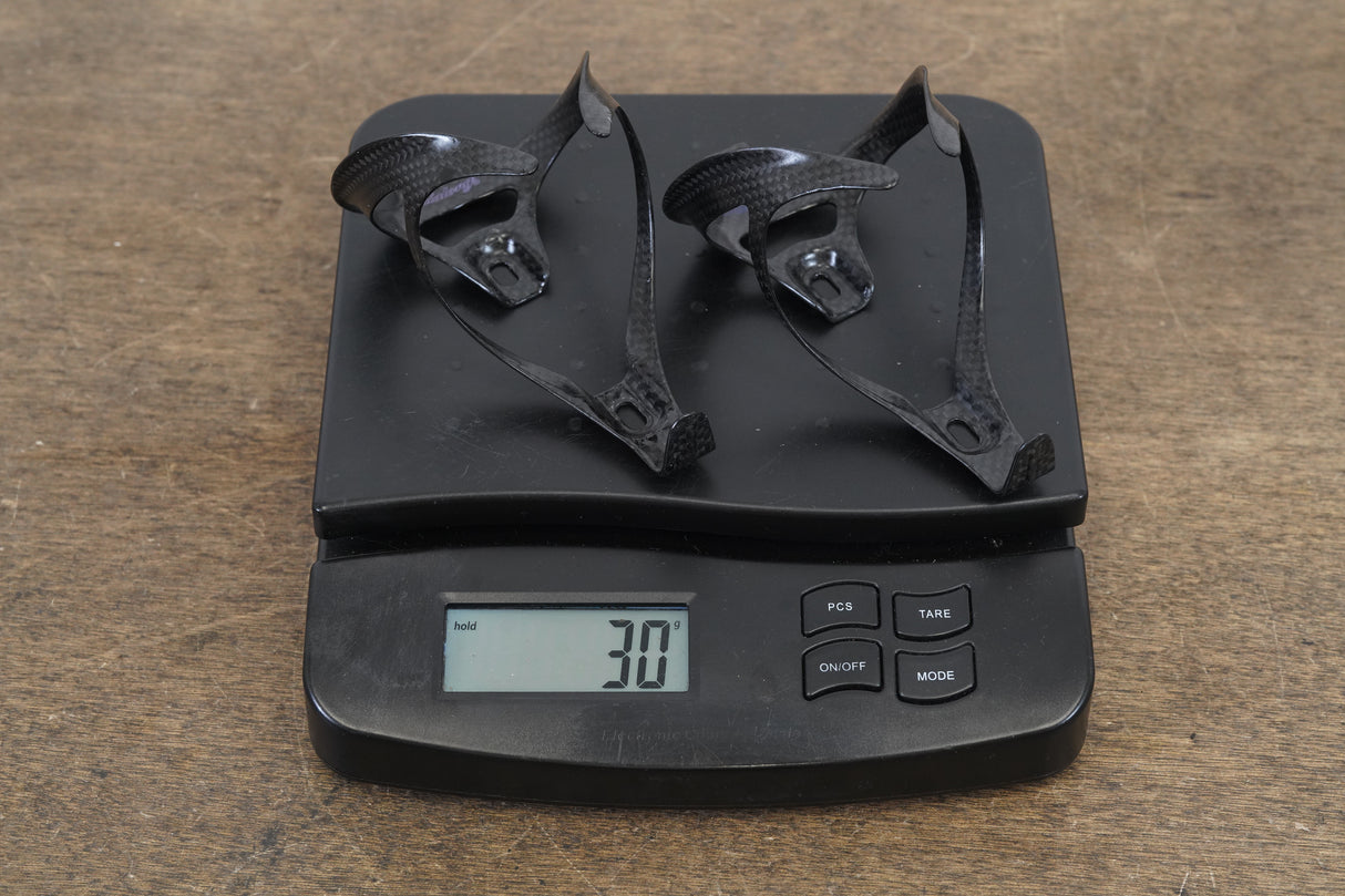 (2) Carbon Water Bottle Cages 30g