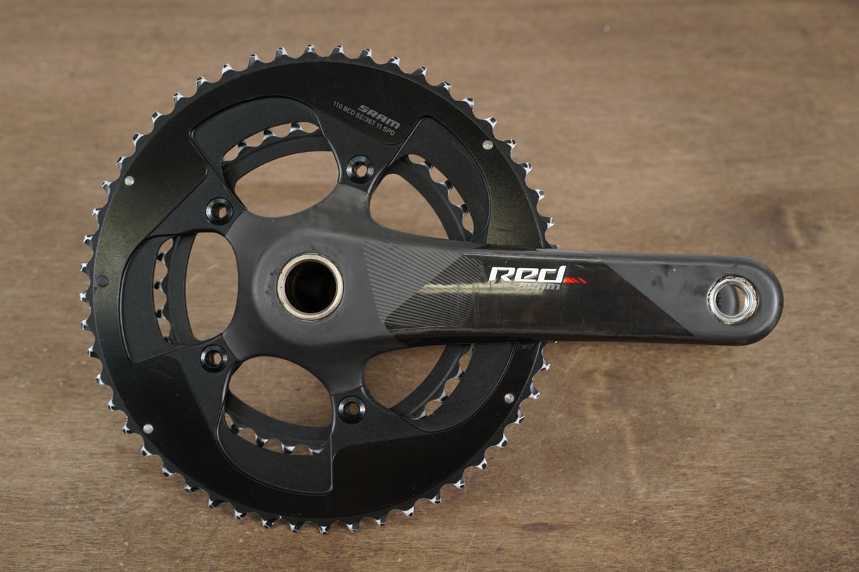 175mm 52/36T GXP SRAM Red 22 Carbon Crankset