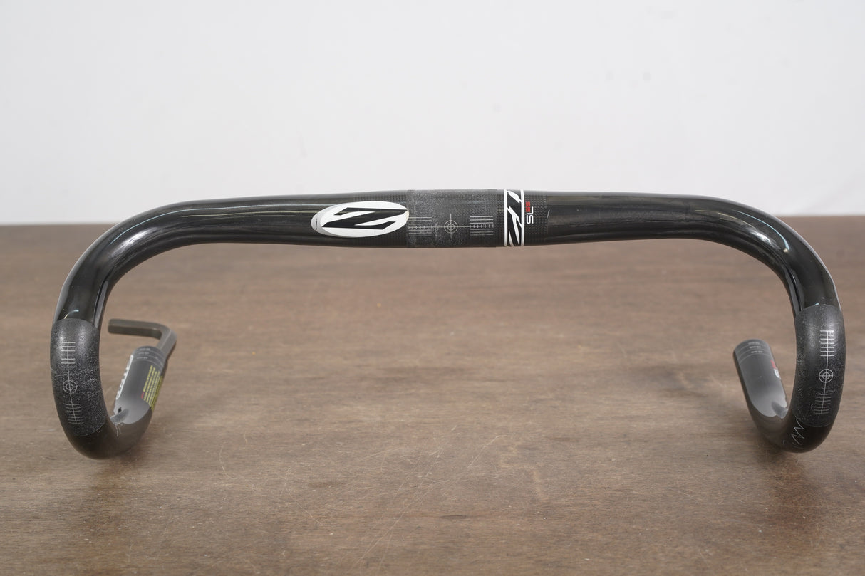 38cm Zipp SL SS Short & Shallow Carbon Compact Road Handlebar 31.8mm