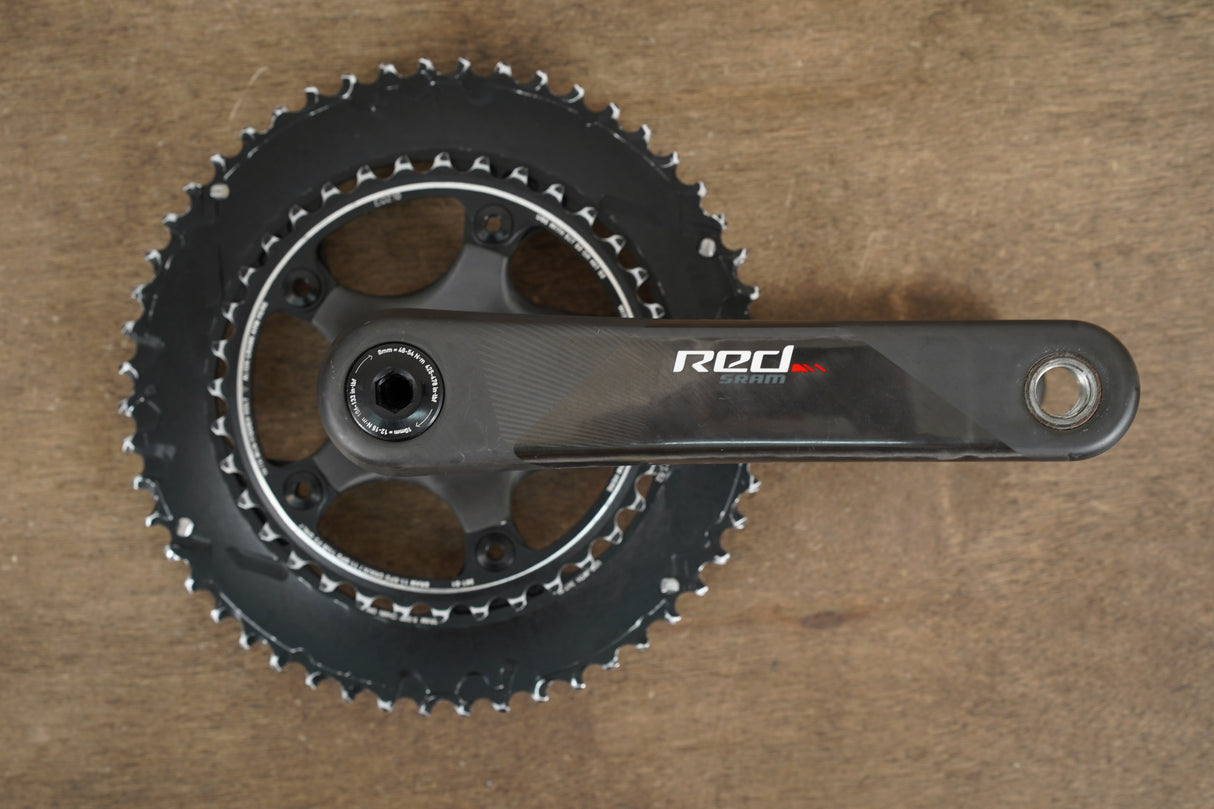 175mm 52/36T GXP SRAM Red 22 Carbon Crankset