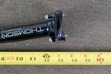 27.2mm Thomson Masterpiece 16mm Setback Alloy Road Seatpost 196g