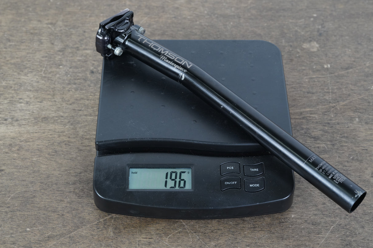 27.2mm Thomson Masterpiece 16mm Setback Alloy Road Seatpost 196g