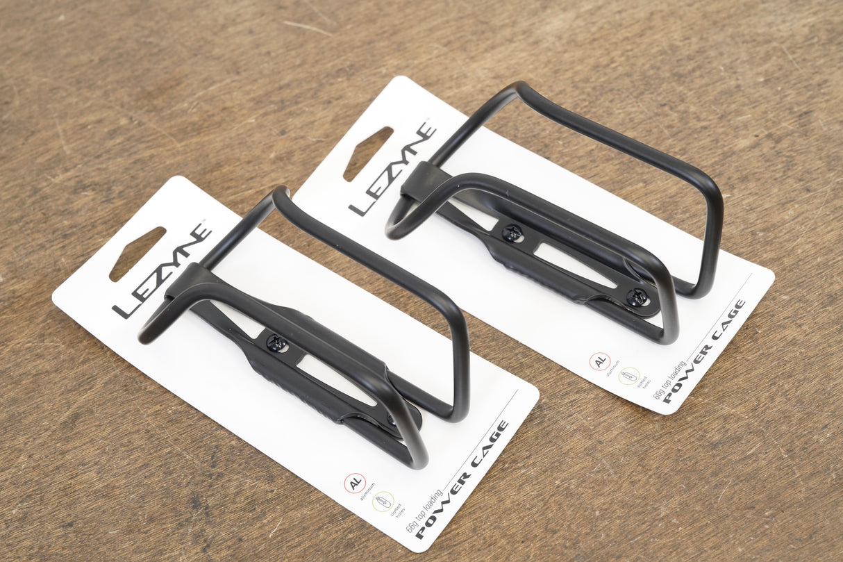 (2) Lezyne Power Alloy Cage Water Bottle Cages 132g