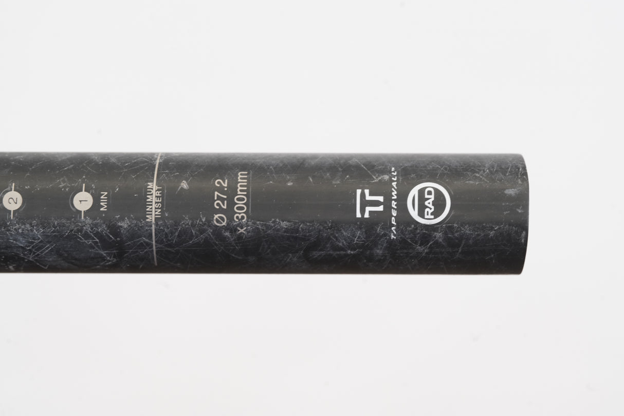 *Damaged* 27.2mm Easton EC90 Carbon 0 Setback Road Seatpost EC 90